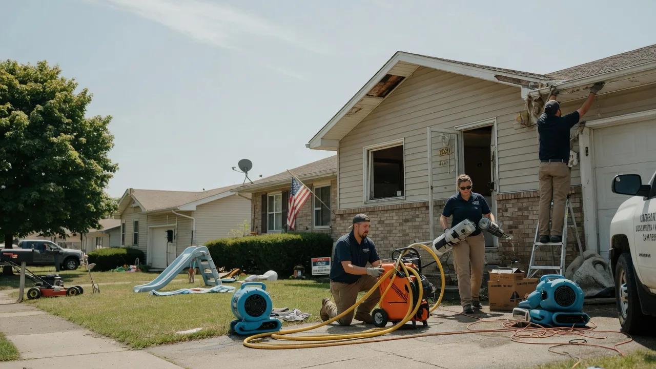 Water Damage Restoration in Winchester, KS near me